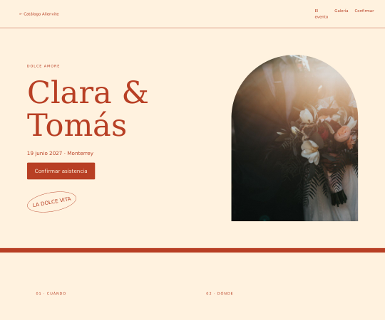 Clara & Tomás · Interactiva